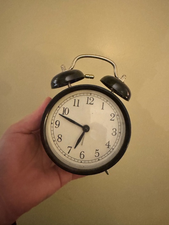 IKEA Other - Classic Black Twin Bell Alarm Clock - Unbranded